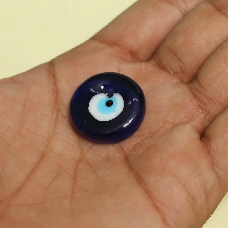 real opal ring for women 1 Inch Round Shape Evil Eye Pendant