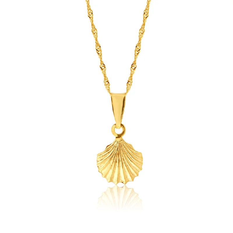 unique diamond stud earrings 9ct Yellow Gold Silverfilled Shell Pendant with 20 gauge 45cm Chain unique diamond stud earrings 9ct Yellow Gold Silverfilled Shell Pendant with 20 gauge 45cm Chain