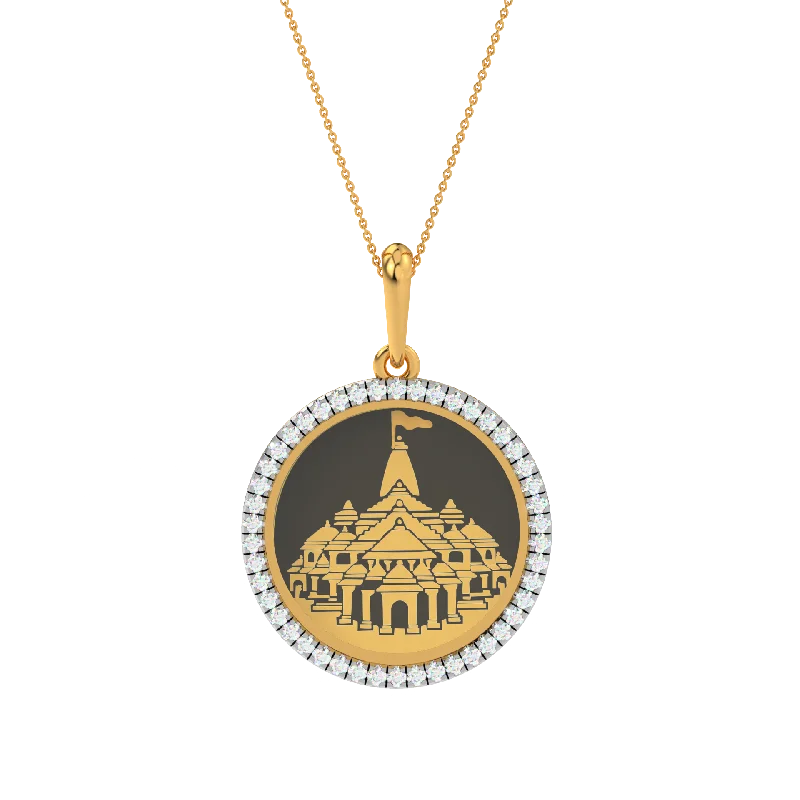 celestial star earrings stud Ayodhya Ram Mandir Pendant