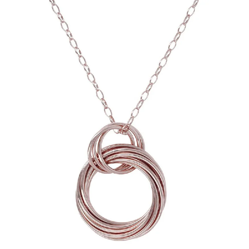dainty silver hamsa bracelet Bronzallure Purezza Rose Gold Plated Multicircle 91.4cm Pendant On Chain dainty silver hamsa bracelet Bronzallure Purezza Rose Gold Plated Multicircle 91.4cm Pendant On Chain