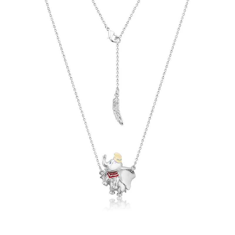 gold heart-shaped pendant necklace DISNEY Dumbo Pendant