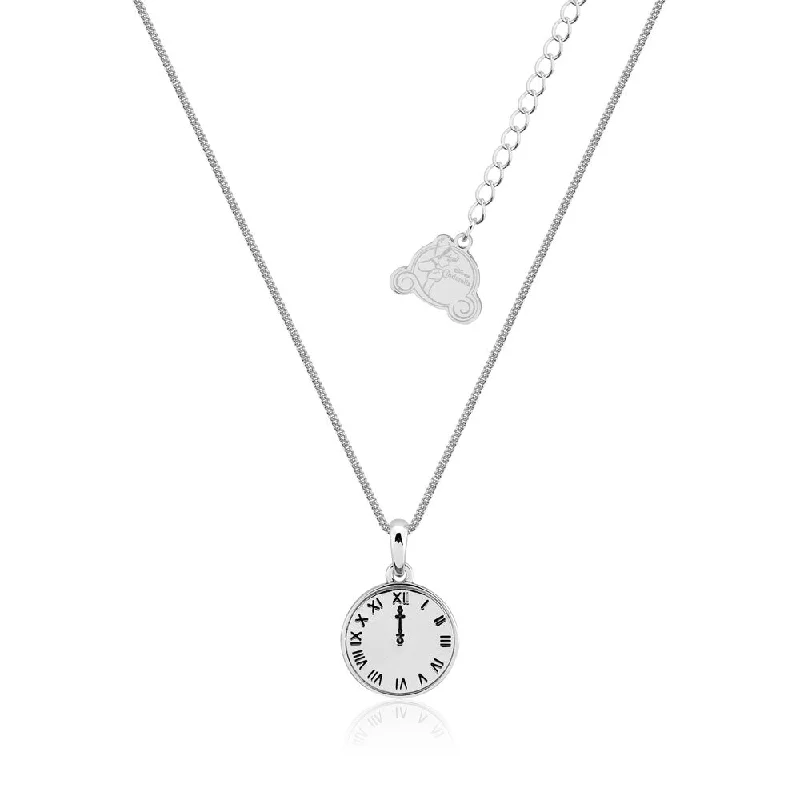 celestial zodiac sign necklace Disney Princess Cinderella White GP Midnight Dreaming Reversible Pendant On Chain
