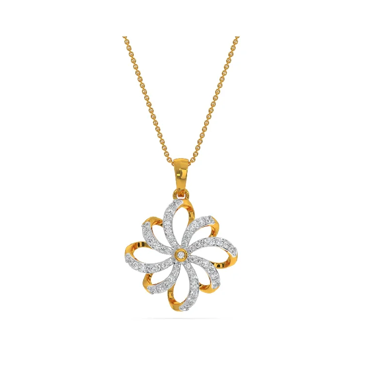 layered gold coin pendant necklace Julie Pendant