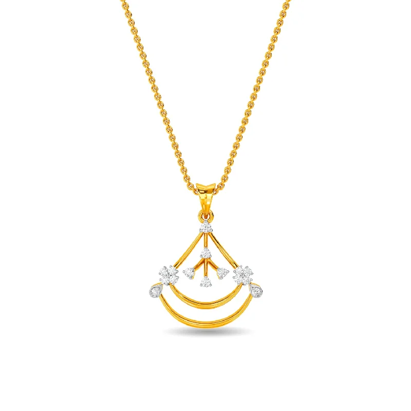 gold engagement ring vintage Kaja Pendant