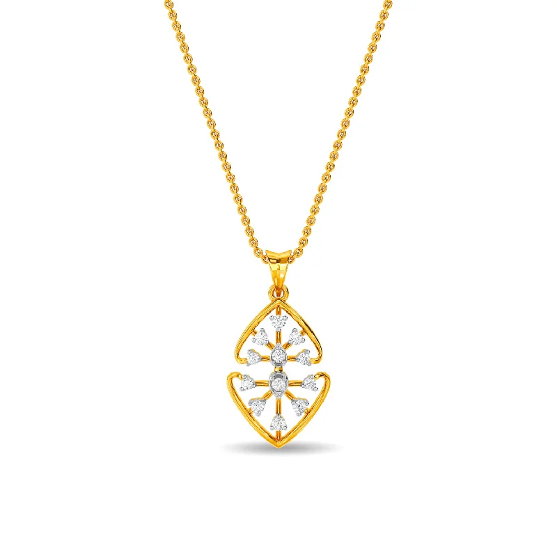 aquamarine birthstone necklace March Karene Pendant
