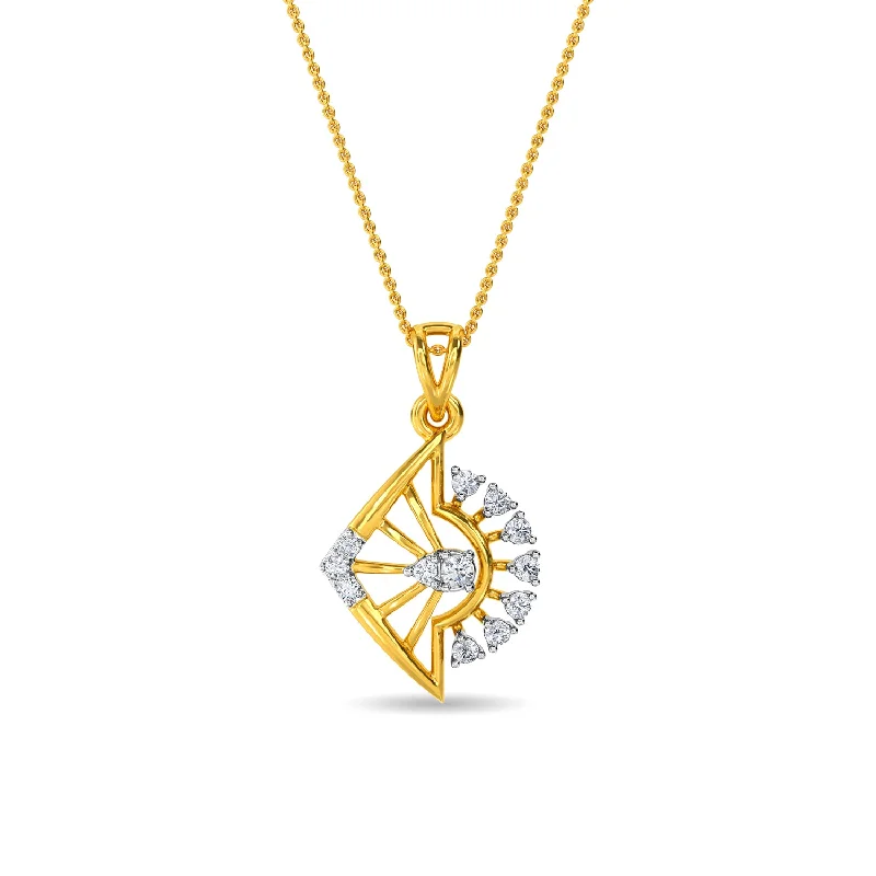 simple engraved wedding ring Kasper Pendant