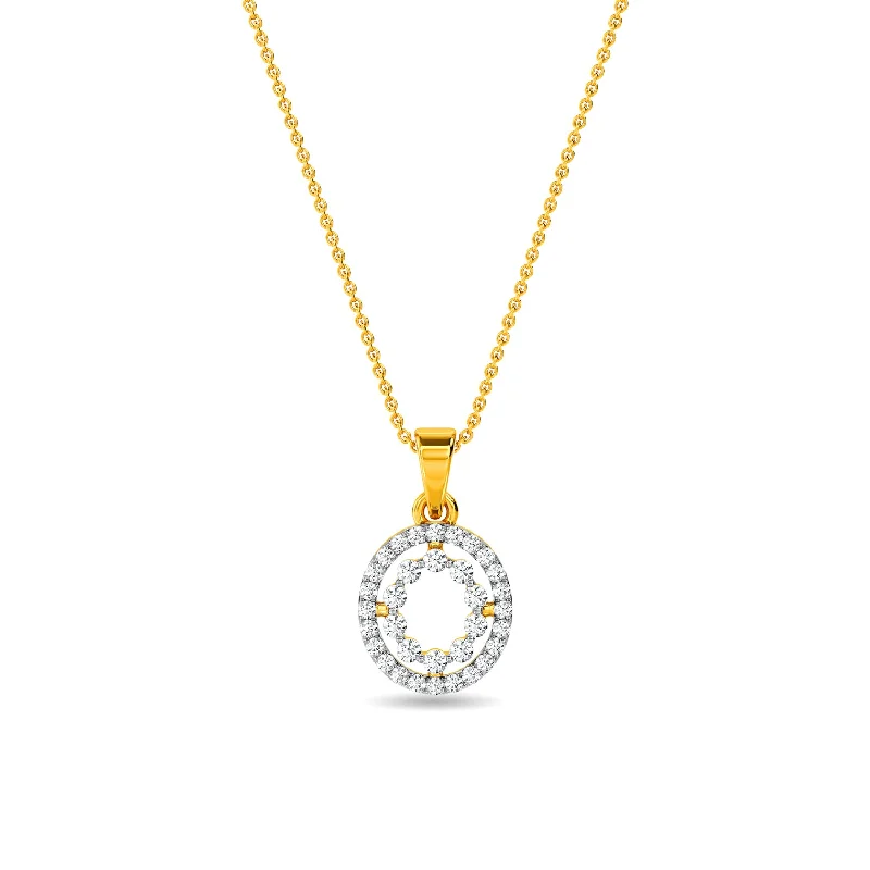 gold wedding band for men Keea Pendant
