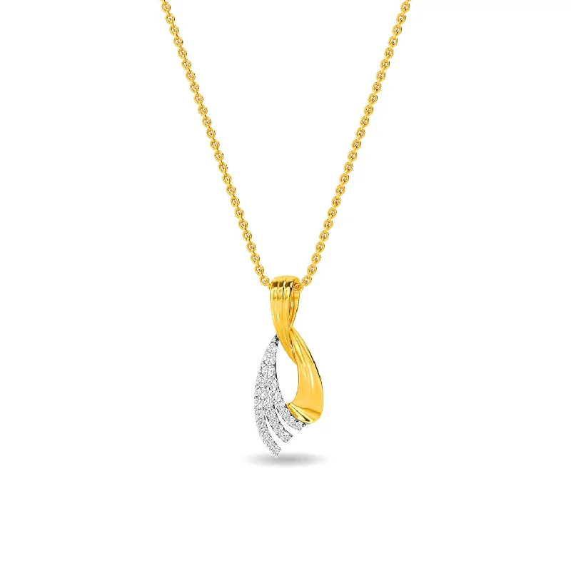 white gold infinity ring Kelsiy Pendant