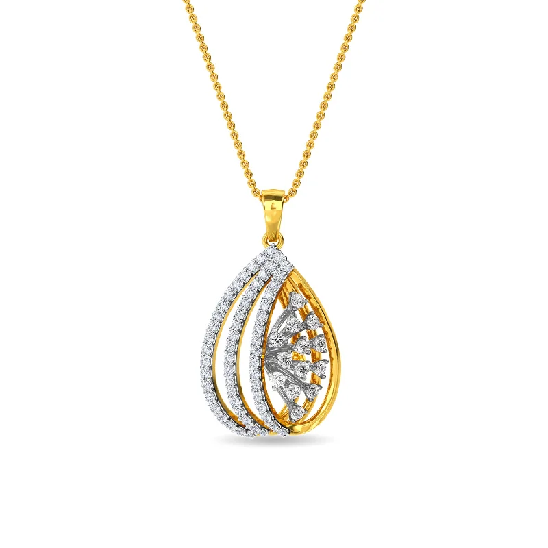 sapphire and diamond eternity ring Laura Pendant