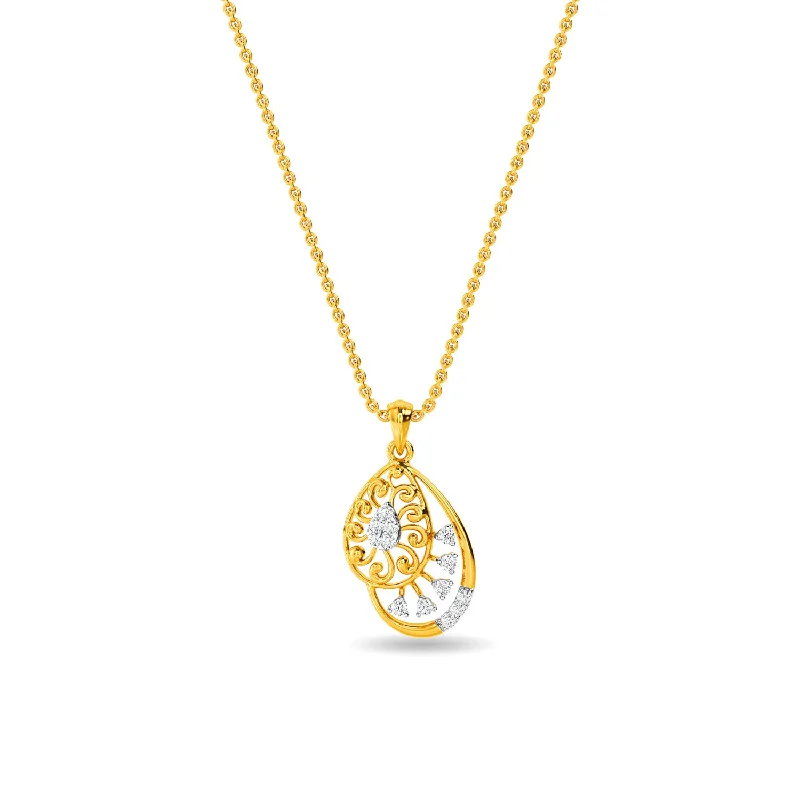 custom engraved infinity necklace Leigha Pendant