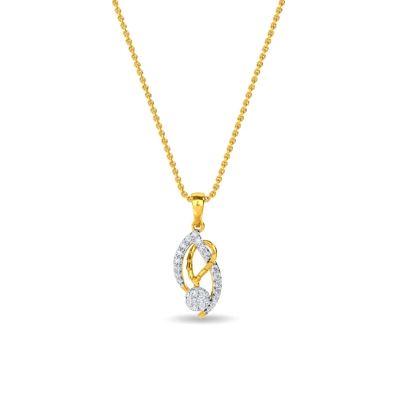 simple crystal earrings Lilia Pendant