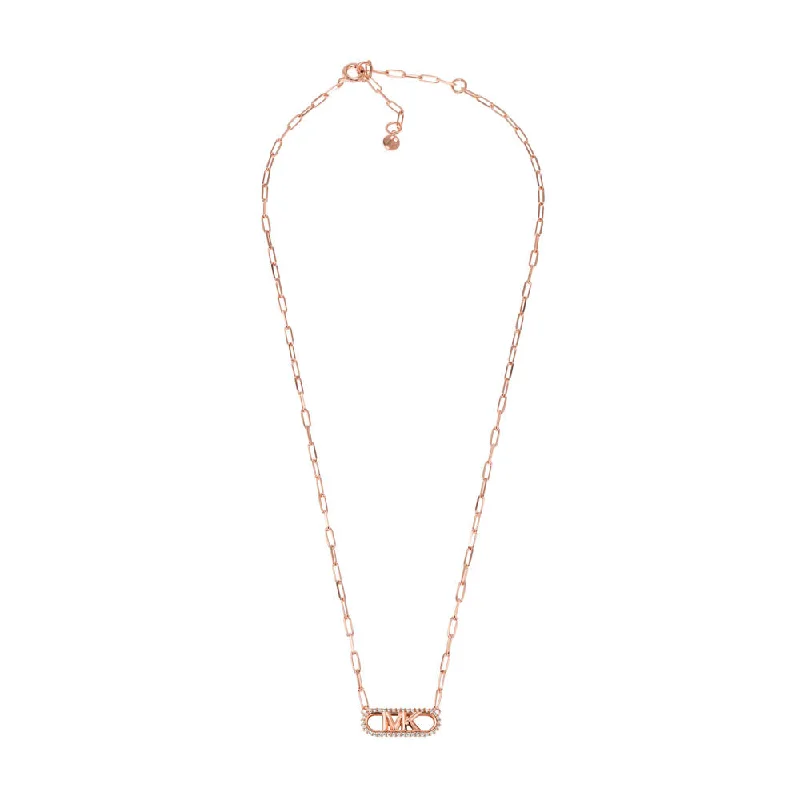 simple gold bar stud earrings Michael Kors Rose Gold Plated Sterling Silver Premium Pave Empire Link Pendant with Chain simple gold bar stud earrings Michael Kors Rose Gold Plated Sterling Silver Premium Pave Empire Link Pendant with Chain