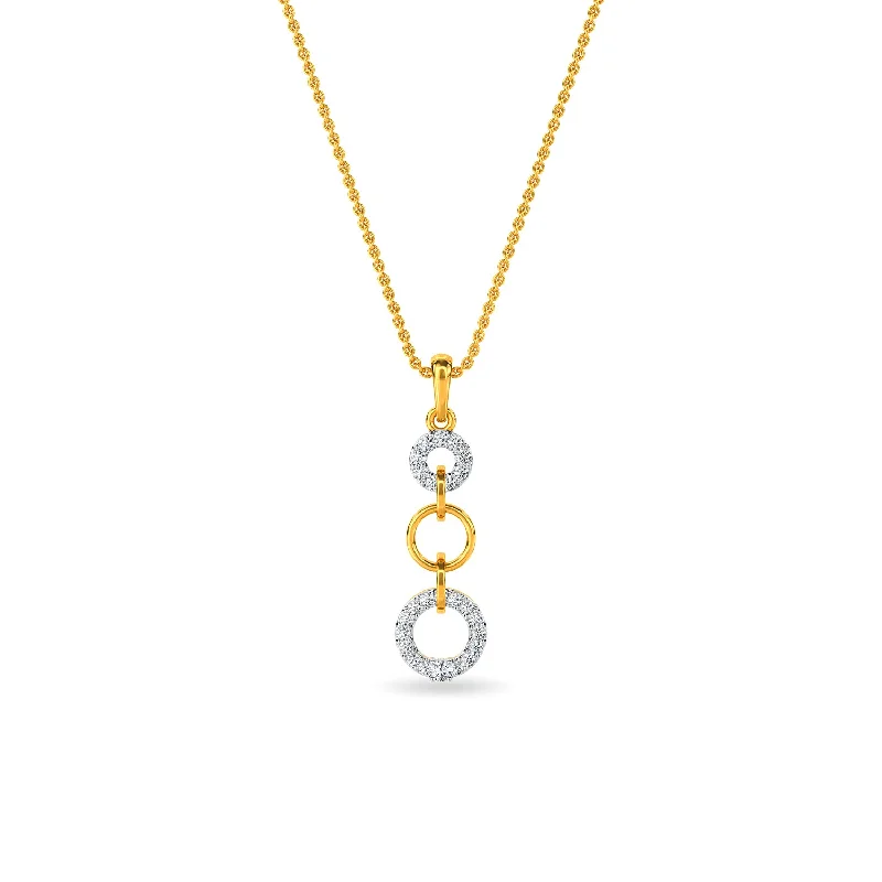 rose gold anklet chain Neviah Pendant