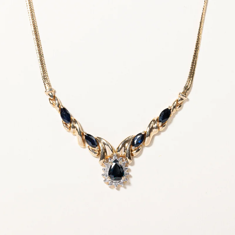 minimalist birthstone bangle Sapphire & Diamond Scoop Pendant Necklace | 1.50ctw, 0.04ctw | 16" | minimalist birthstone bangle Sapphire & Diamond Scoop Pendant Necklace | 1.50ctw, 0.04ctw | 16" |