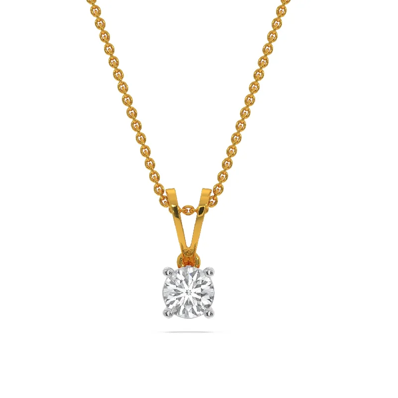 real zircon gemstone bracelet Shiloh Solitaire Pendant