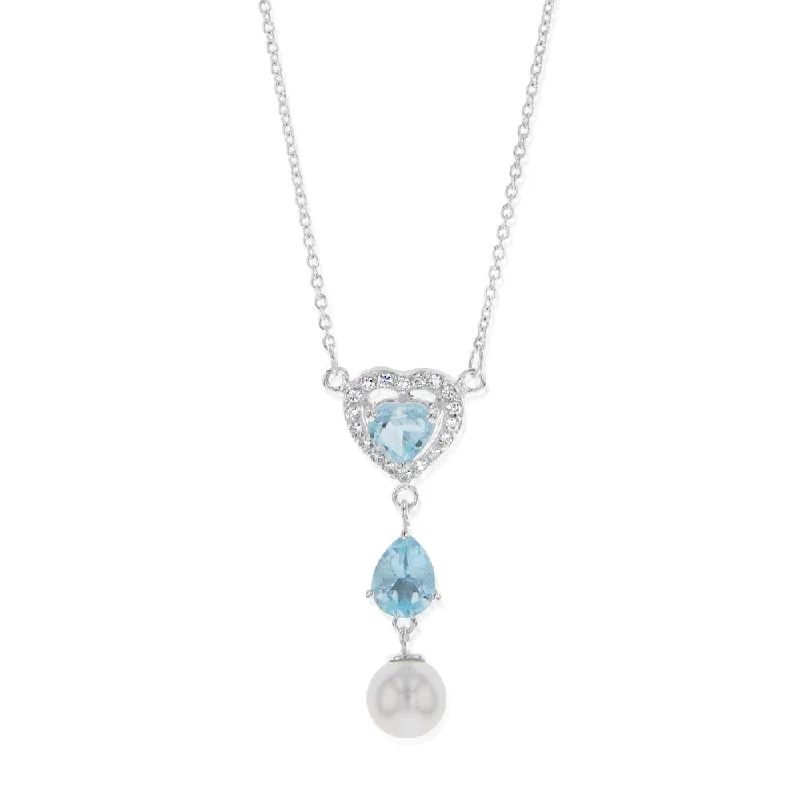 silver dragon claw ring Sterling Silver Created Blue Topaz And Cubic Zirconia Pendant On 42cm Chain silver dragon claw ring Sterling Silver Created Blue Topaz And Cubic Zirconia Pendant On 42cm Chain