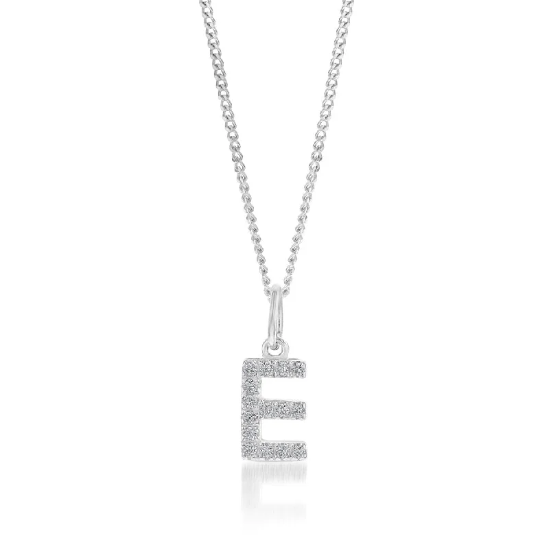 men’s engraved stainless steel bracelet Sterling Silver Cubic Zirconia Initial "E" Pendant men’s engraved stainless steel bracelet Sterling Silver Cubic Zirconia Initial "E" Pendant