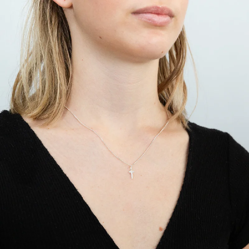 minimalist rose gold stacking rings Sterling Silver Cubic Zirconia Initial "T" Pendant