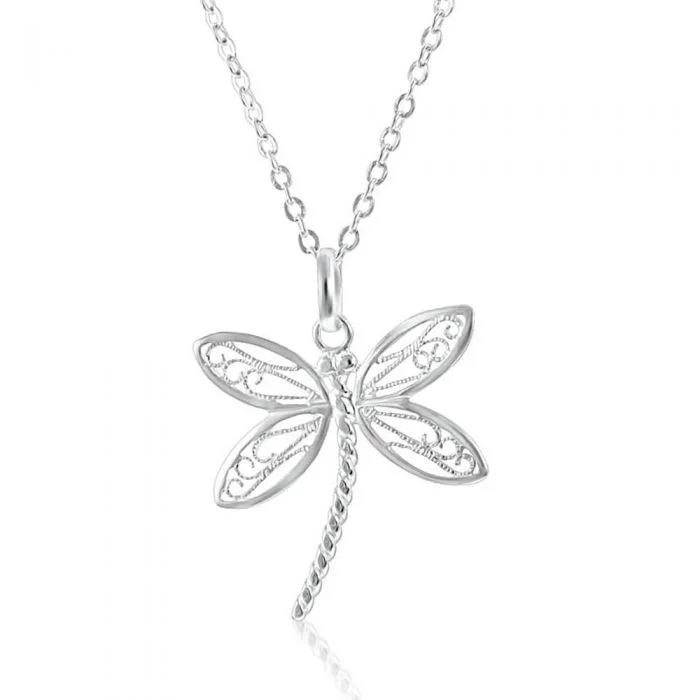 handmade braided hemp bracelet Sterling Silver Dragonfly Pendant