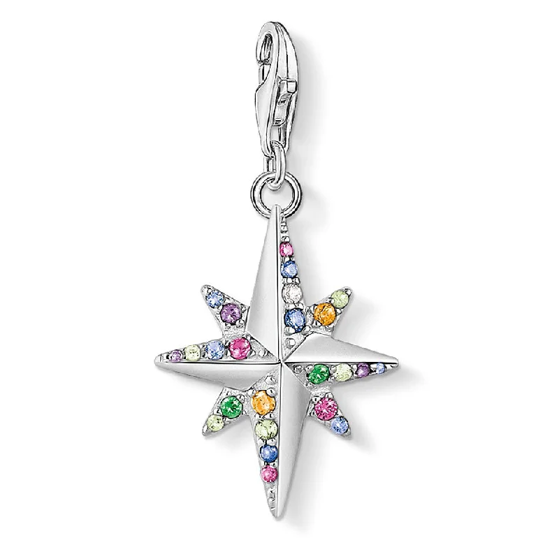 rose gold initial pendant necklace Sterling Silver Thomas Sabo Charm Club Colourful Star rose gold initial pendant necklace Sterling Silver Thomas Sabo Charm Club Colourful Star