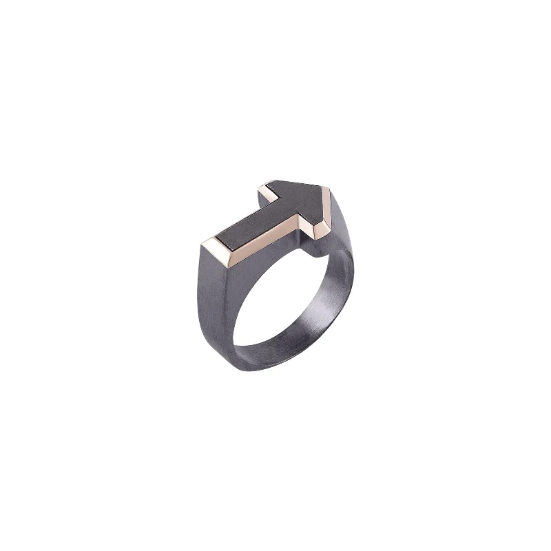 unique diamond stud earrings Aim Ring