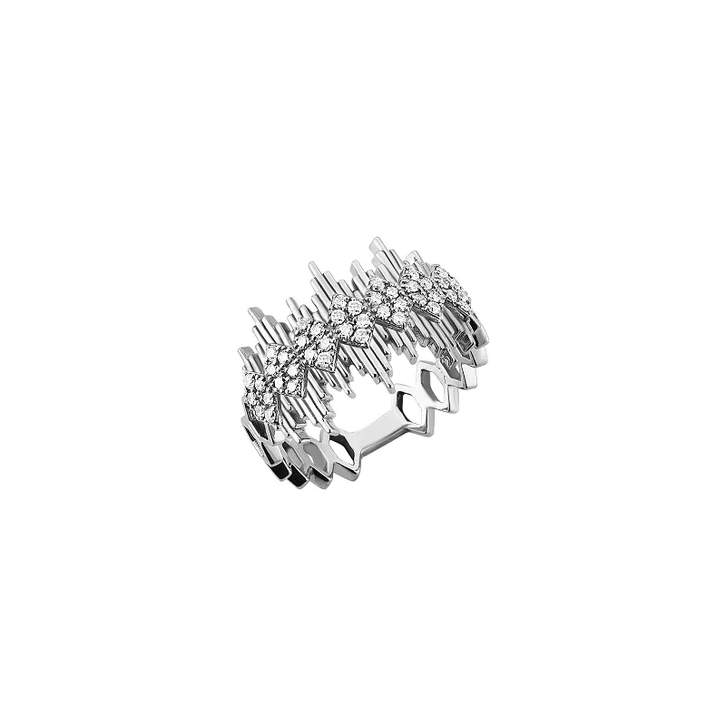 sterling silver toe ring set Apex Ring