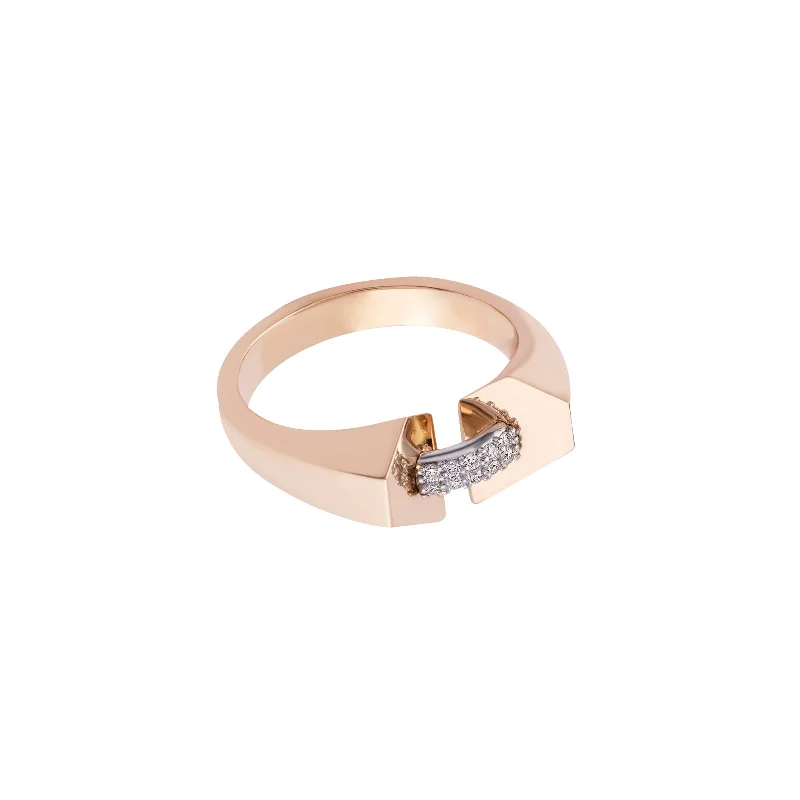 classic diamond solitaire necklace Beloved Ring