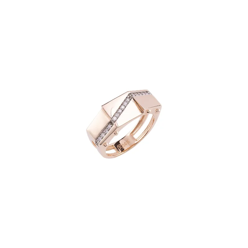 custom silver charm bracelet Camino Ring