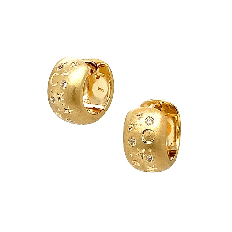 rose gold bezel ring Celestial Yellow Gold & Diamond Wide Huggie Earrings - "Wish Upon a Star" rose gold bezel ring Celestial Yellow Gold & Diamond Wide Huggie Earrings - "Wish Upon a Star"