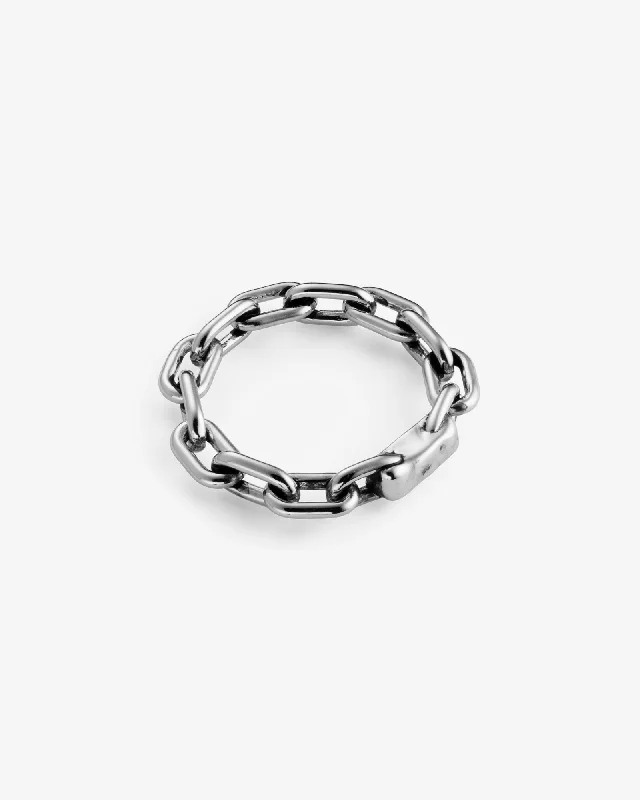 chunky gemstone cuff bracelet Cellar Chain Ring