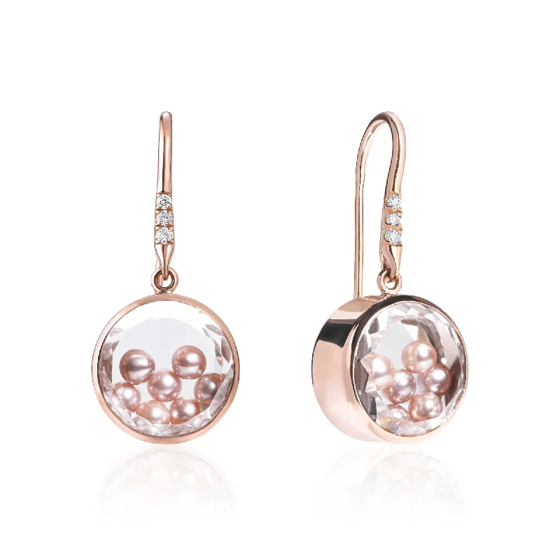 bold statement cuff bracelet Concha Pearl Earrings