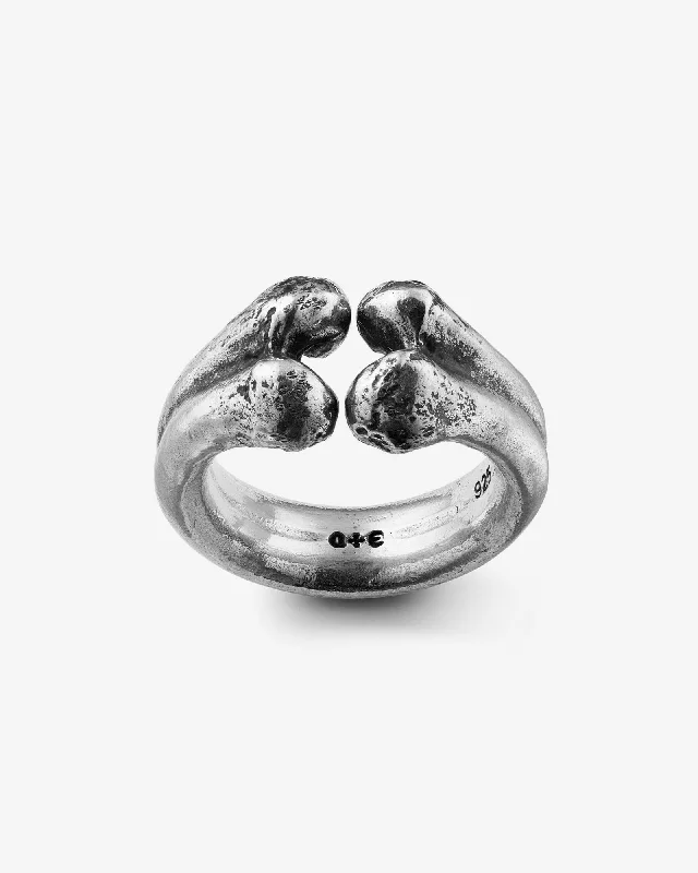 men’s rugged leather bracelet Eternal Ring (Yours)