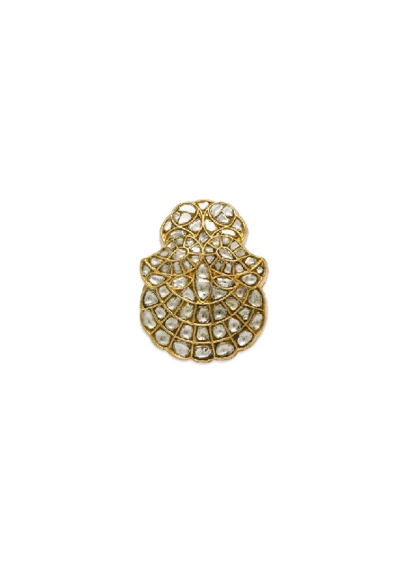 hypoallergenic earrings for sensitive ears Harley Polki Ring