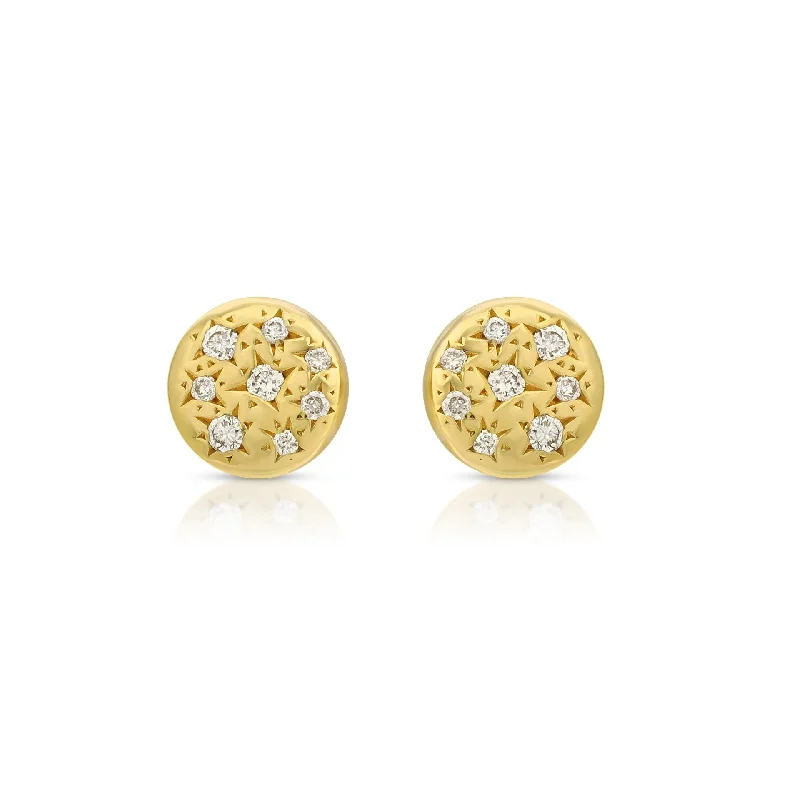 emerald cut diamond earrings Diamond Imogen Studs - Petite