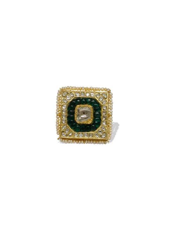 minimalist diamond stud earrings Ines Polki Ring