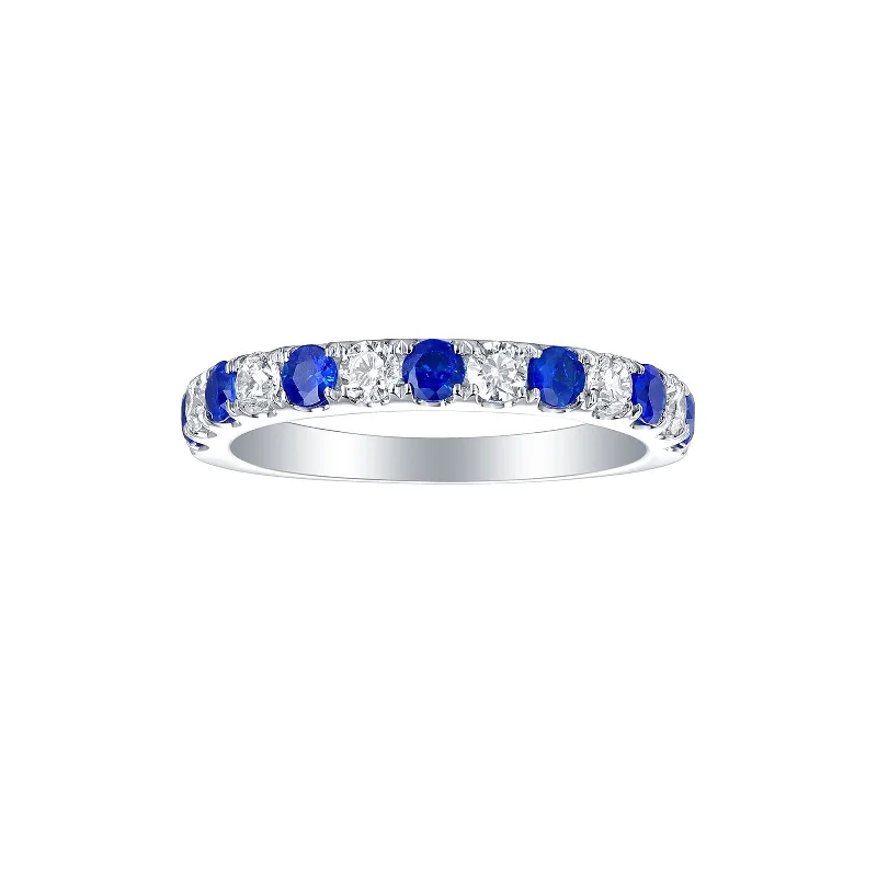 gothic bat ring sterling silver Lab Grown Diamond 1.10ctw Half Eternity Wedding Band R-00014WBS gothic bat ring sterling silver Lab Grown Diamond 1.10ctw Half Eternity Wedding Band R-00014WBS