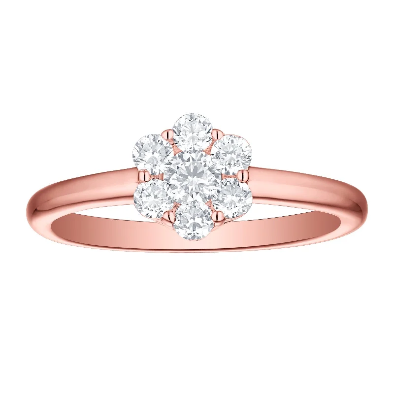 14K Rose gold