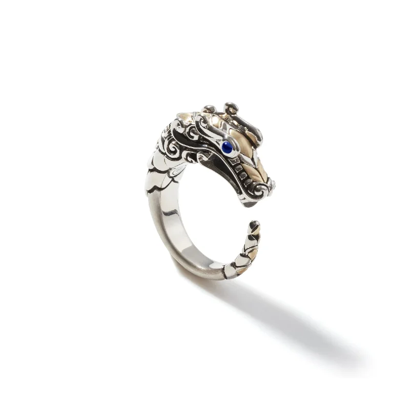 personalized ring with name Legends Naga Open Band Ring