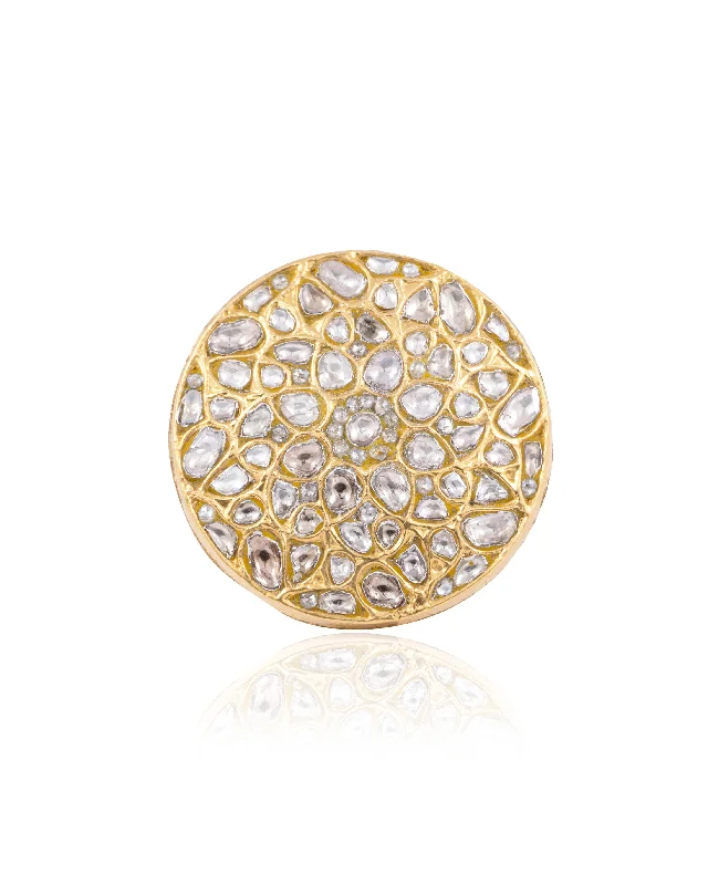 vintage-inspired moonstone necklace Lisa Polki Rings