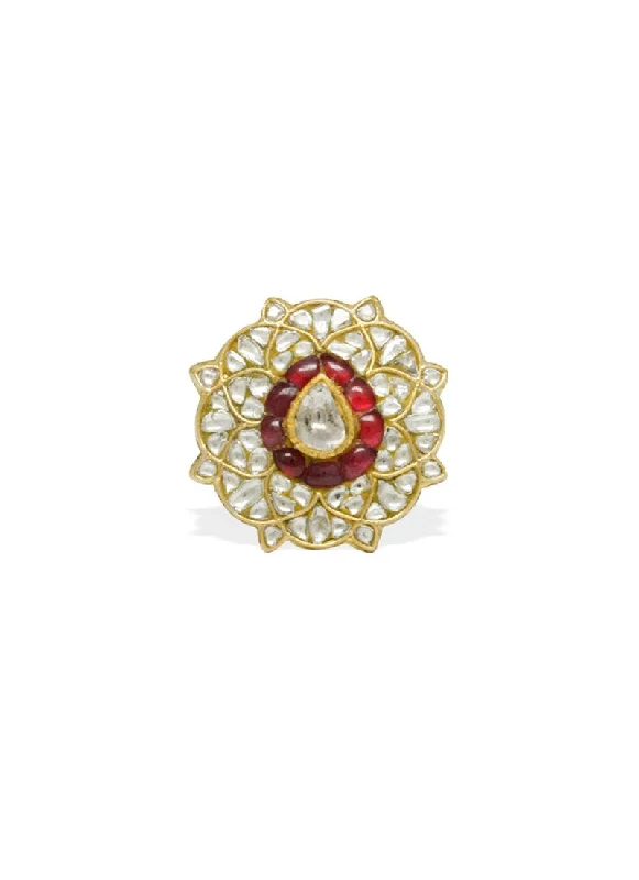 silver infinity knot ring Martha Polki Ring