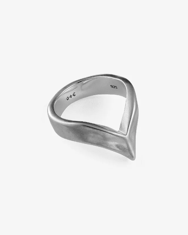 unique gemstone cocktail ring Mercury Ring