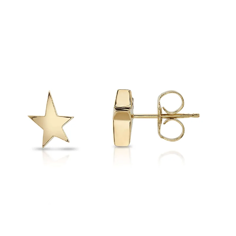 silver-plated bar necklace MINI KINSLEY STUDS