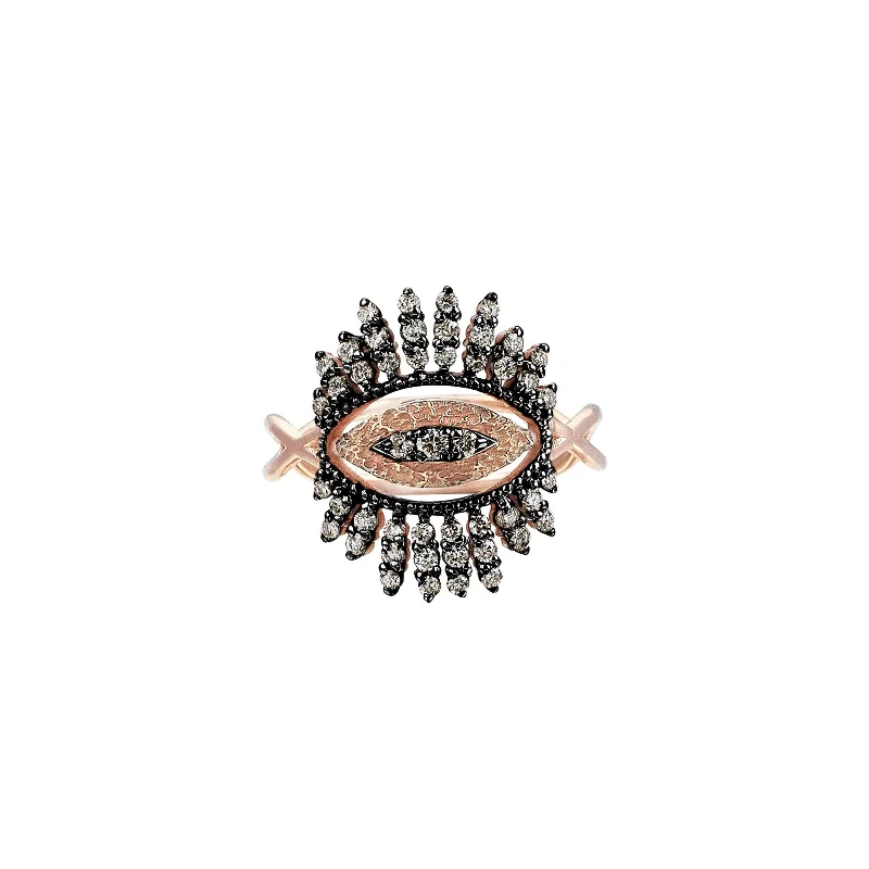 dainty ruby stacking rings Nadia Ring