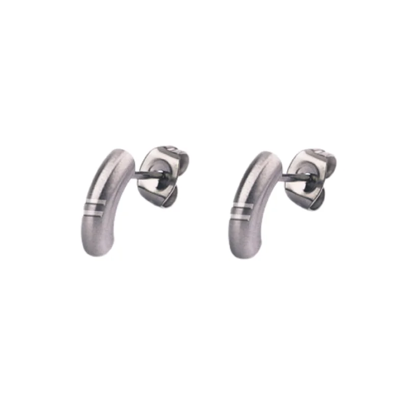 vintage diamond brooch Narrow Round Stainless Steel Earrings "Small Arc Studs With Grooves" vintage diamond brooch Narrow Round Stainless Steel Earrings "Small Arc Studs With Grooves"