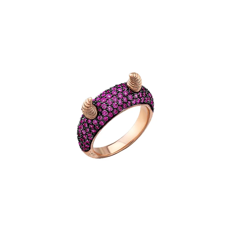 classic gemstone stud earrings Naughty Ring