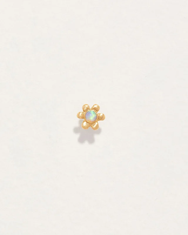 classic diamond hoop earrings Daisy Stud