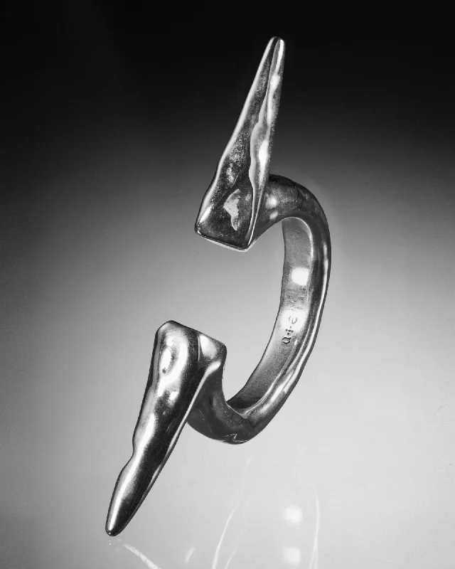 custom initial pendant necklace Oxia Ring