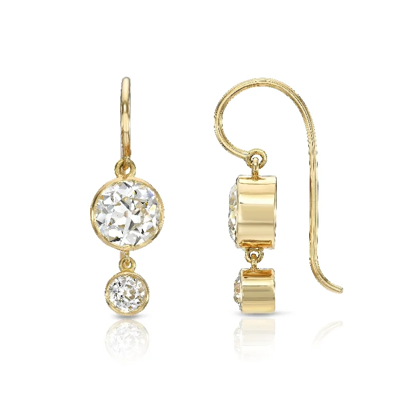 dainty cherry blossom ring PALOMA DOUBLE DROPS