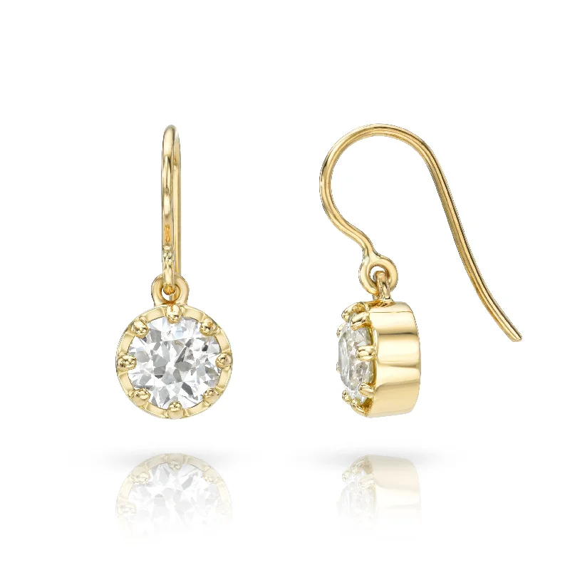 celestial galaxy planet earrings POLLY DROPS