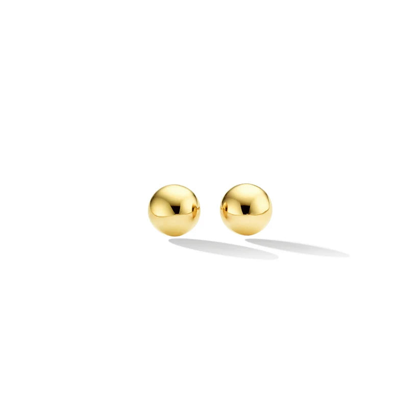 white gold infinity ring Small Psyche Studs